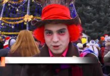 НАШЕСТВИЕ ДЕДОВ МОРОЗОВ В РЫБНИЦЕ