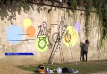 В Рыбнице появился первый мурал