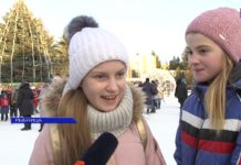 Закрытие ёлки в Рыбнице