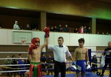 Юный рыбничанин бьёт соперников в Вильнюсе Тимур Парфентьев. 12-летний спортсмен Фото: семьи Парфентьевых