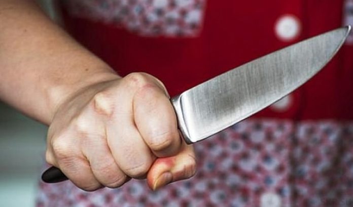 Удар ножом в спину получила рыбничанка