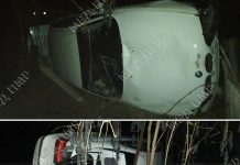 В Григориополе перевернулось BMW, виновник ДТП скрылся BMW перевернулось, водитель скрылся