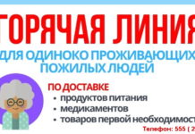 Помощь пожилым жителям Рыбницы окажут рыбницкие волонтёры Горячая линия в Рыбнице