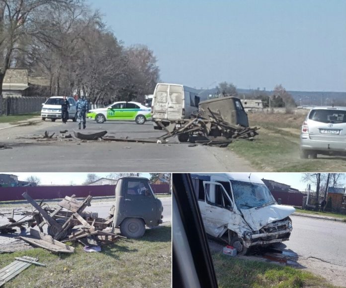 ДТП в Рыбнице: Mercedes врезался в УАЗ