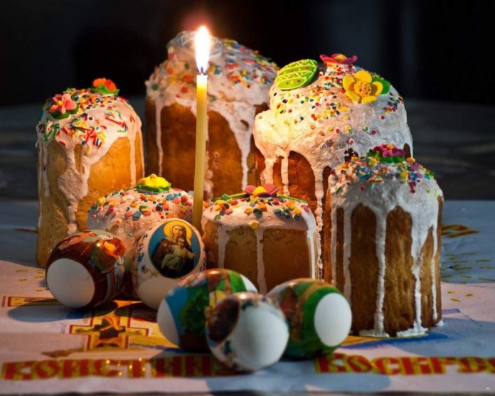 Пасха в Приднестровье Пасха, Рыбница, обряд освящения