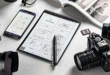 Многоразовый блокнот для школ и офисов bloknot-rocketbook-flip