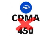 IDC прекращает поддержку стандарта CDMA-450 CDMA 450