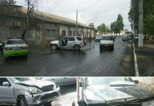 Mercedes и Honda столкнулись лоб в лоб: ДТП в Рыбнице ДТП в Рыбнице 16 июня 2020