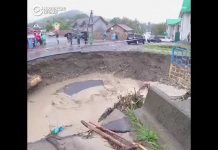 На западе Украины самое сильное наводнение за 20 лет