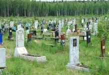 У храмов и на кладбищах в эти выходные дежурит милиция Приднестровцам напоминают об обязательном соблюдении защитных мер. Фото: www.newsko.ru