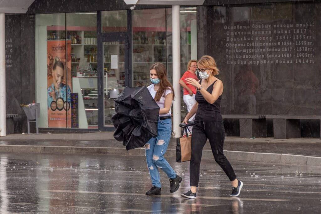 В выходные ожидаются дожди