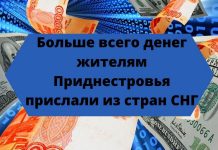 Поток денежных переводов в Приднестровье увеличился в мае почти на треть В мае поток денежных переводов в ПМР увеличился почти на треть