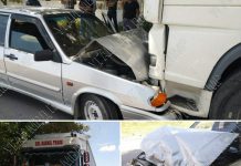 ДТП в Рыбнице. Водитель автомобиля ВАЗ врезался в фуру DAF ДТП в Рыбнице. ВАЗ врезался в фуру