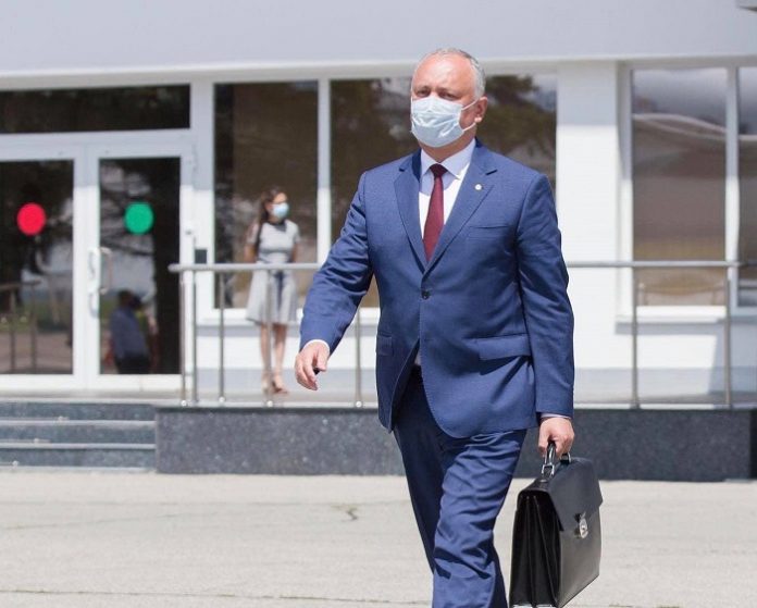 Игорь Додон совершает визит в Москву. Фото: aif.md