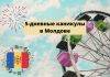 В Молдове будут объявлены 5-дневные каникулы: с 27 по 31 августа 5-дневные каникулы в Молдове