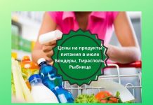 Цены на продукты в Приднестровье за январь-июль 2020 года увеличилась на 2% Цены на продукты изменились