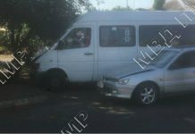 ДТП в Тирасполе: легковушка врезалась в маршрутку, пострадало 7 человек Легковушка врезалась в маршрутку