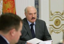 Президент Белоруссии Александр Лукашенко собрал совещание по безопасности Президент Белоруссии Александр Лукашенко собрал совещание по безопасности. Фото: pramen-news.by