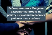 В Молдове планируют разрешить нанимать дешевую рабочую силу из-за рубежа Работодателям нанимать на работу низкооплачиваемых рабочих из-за рубежа.