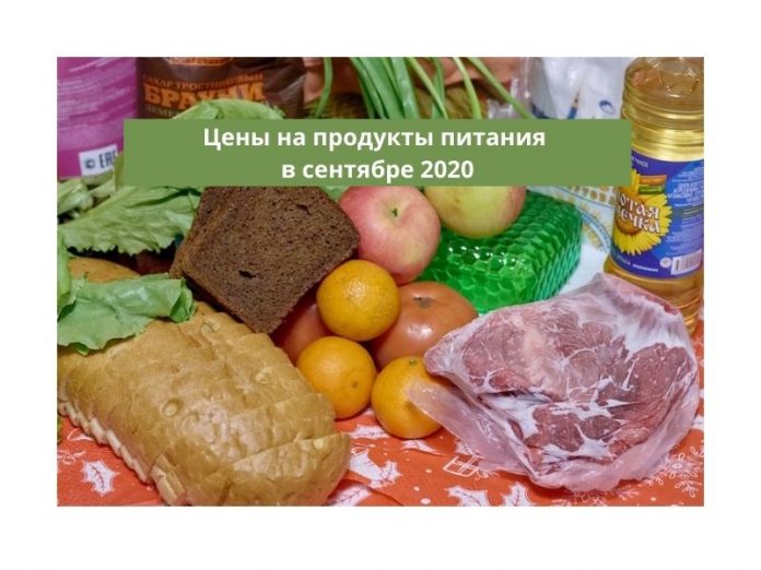 Цены на продукты питания