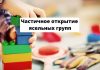 В Приднестровье могут открыть по одной ясельной группе в каждом дошкольном учреждении Частичное открытие ясельных групп