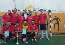 Команда рыбницкого филиала ООО «Тираспольтрансгаз-Приднестровье» стала победителем чемпионата города и района по мини-футболу Победители чемпиона города и района по мини-футболу -- команда "Рыбница-Газ"