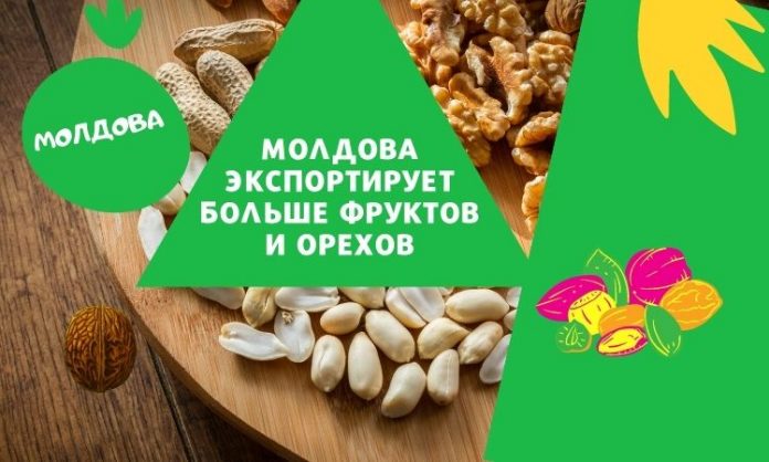 Молдова экспортирует больше фруктов и орехов