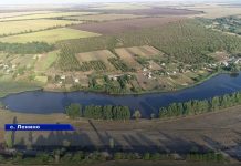 Село Ленино Рыбницкого района с высоты птичьего полета Село Ленино с высоты птичьего полета