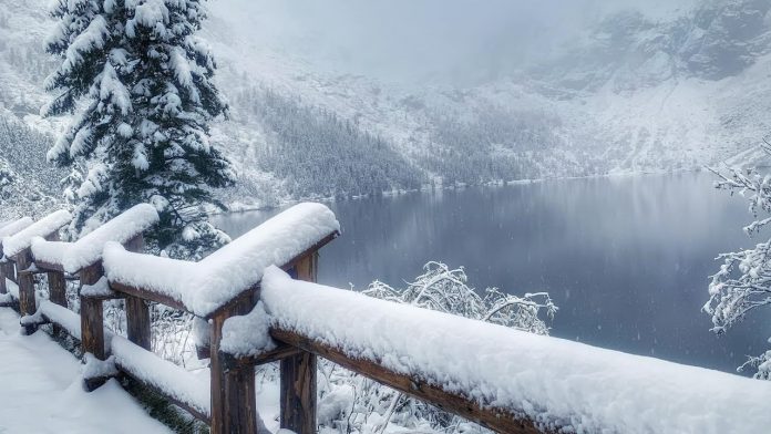 В Румынии выпал снег В Румынии выпал снег