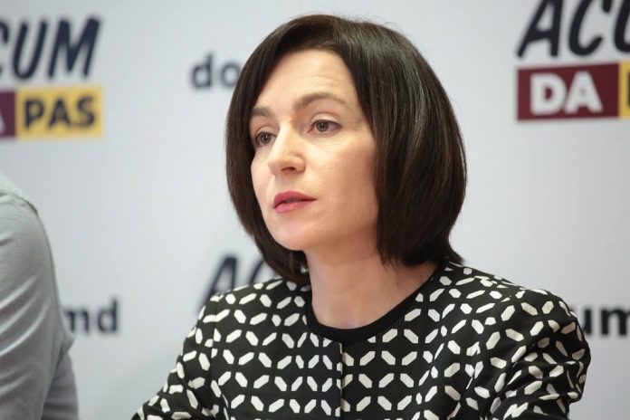 Майя Санду выступила за вывод российских миротворцев из Приднестровья Майя Санду выступила за вывод российских миротворцев из Приднестровья