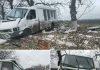 На трассе Тирасполь-Каменка из-за гололеда фургон врезался в дерево ДТП на трассе Тирасполь-Каменка