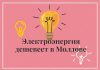В Молдове дешевеет плата за электроэнергию Электроэнергия дешевеет в Молдове