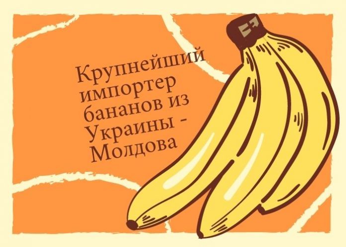 Крупнейший импортер бананов из Украины - Молдова