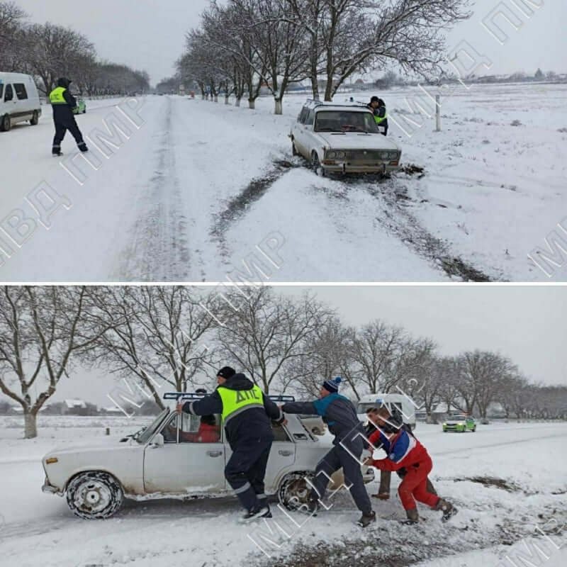 Жигули съехало с дороги