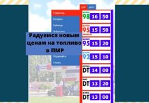 Топливо в Приднестровье подорожало Новые ценам на топливо в ПМР