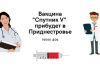 В Приднестровье поступит 70 тысяч доз российской вакцины «Спутник V» Вакцина _Спутник V_ прибудет в Приднестровье