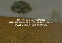 Налоговые преференции для приднестровских аграриев Материальная помощь приднестровским аграриям от РФ не будет облагаться налогом