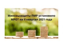 Установлен минимальный размер оплаты труда на II квартал 2021 года в Приднестровье Минсоцзащиты ПМР установило минимальный размер оплаты труда на II квартал