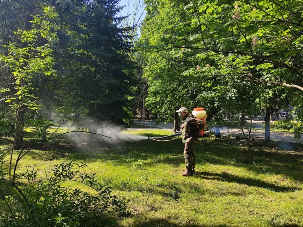 В Рыбнице проводится дезинсекция от клещей