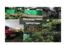 Дожди и грозы: что успела натворить погода в населенных пунктах Приднестровья Последствия непогоды