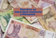 В Молдове увеличился объём наличных денег В Молдове увеличилась наличка