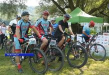 В Строенцах прошли соревнования по маунтинбайку