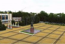 У рыбницкого Дворца культуры появятся два фонтана rybnica-площадь, макет