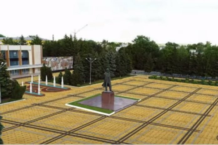 rybnica-площадь, макет