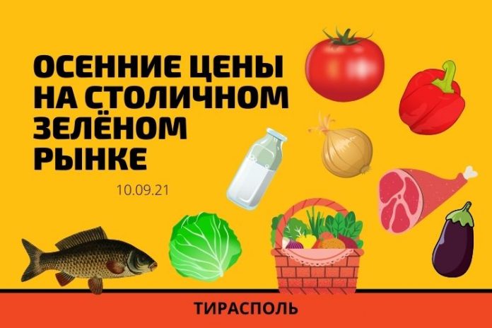 Осенние цены на столичном Зелёном рынке