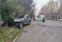 В Рыбнице произошло лобовое столкновение Volkswagen Touareg и Ford дтп в Рыбнице