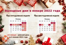 Как отдыхаем на новогодние праздники в 2022 году