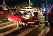 В Рыбнице на перекрестке ул. Мичурина и Гвардейской произошла авария ДТП в Рыбнице