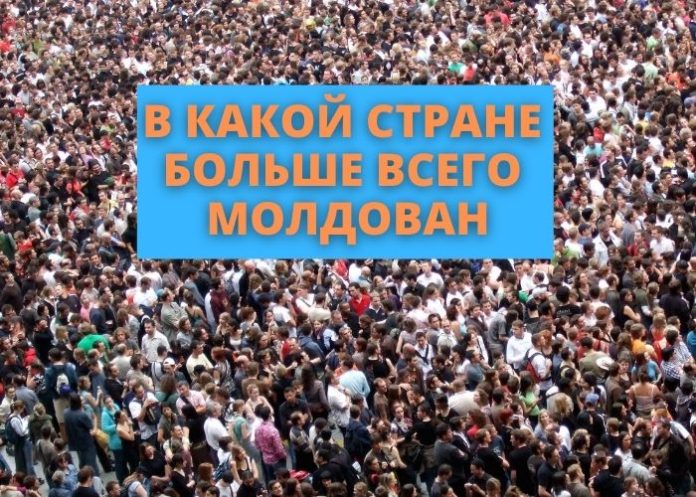 В КАКОЙ СТРАНЕ БОЛЬШЕ ВСЕГО МОЛДОВАН