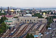 Одесса готовится к обороне. Веб-камеры отключены Одесса жд вокзал. Фото odessamedia.net